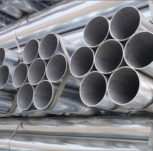 EN10255 Zinc coated galvanized pipe