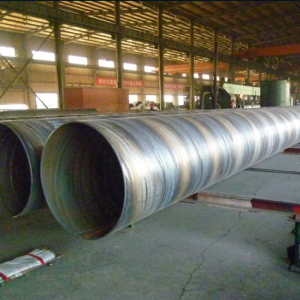 Large Diameter Hot Rolled SSAW steel pipe